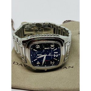 David Yurman Thoroughbred Belmont 41mm T305-CST Automatic Mens Watch 6.5” Wrist